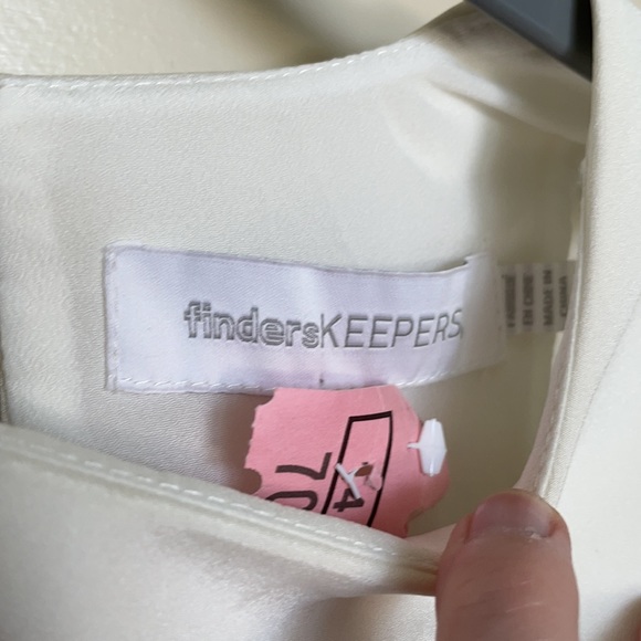 AS NEW! Finders Keepers Pink/White Ombré Rose Top - Picture 6 of 6